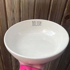 Rae Dunn DELISH pasta bowl